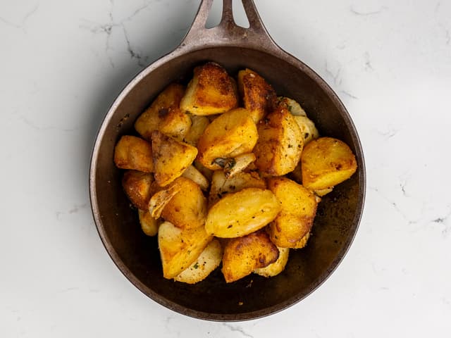 Duck Fat Roasted Potatoes