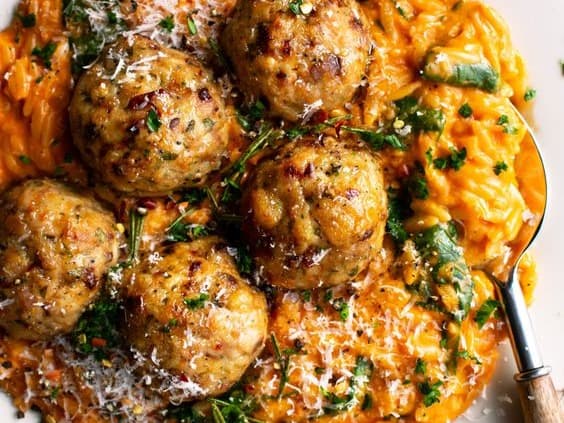 BAKED TURKEY MEATBALLS
