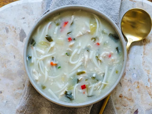 Miso Chicken Noodle Soup