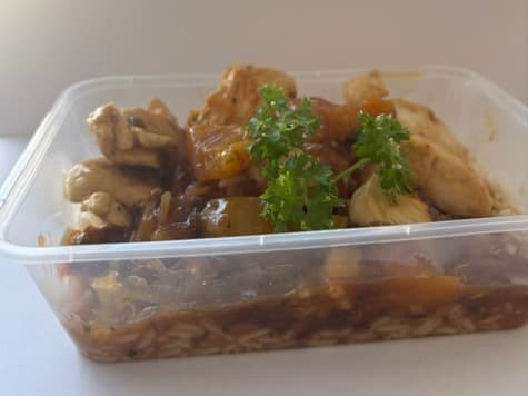 Apricot Chicken & Rice