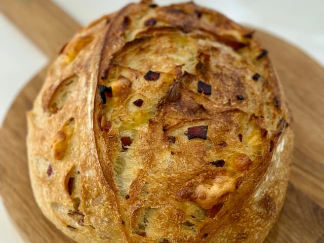 Maple Bacon & Gouda Cheese Sourdough