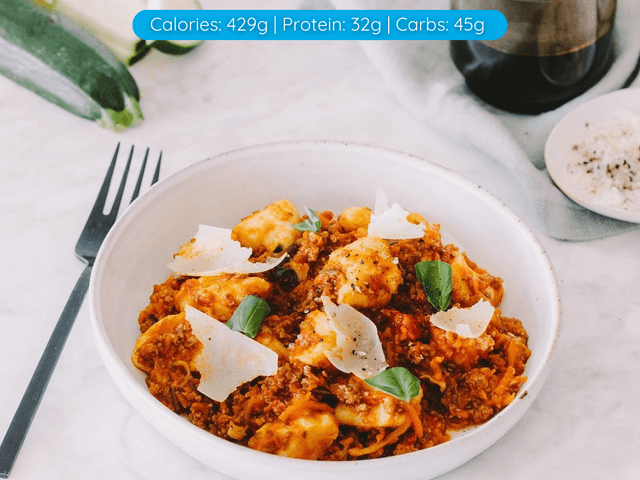 Gnocchi with Bolognese – Frozen