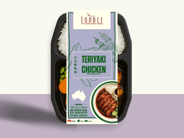 Foodee - Teriyaki Chicken with Steamed Rice