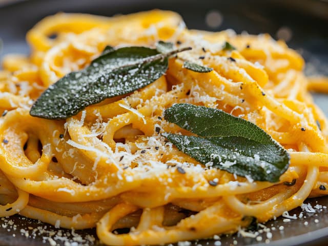 Butternut Pumpkin, Burnt Butter and Sage Pasta Sauce