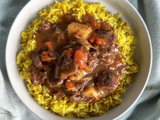 Ginger Beef Stew ~Frozen