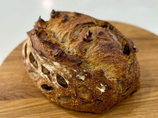 Chai Honey Banana Sourdough