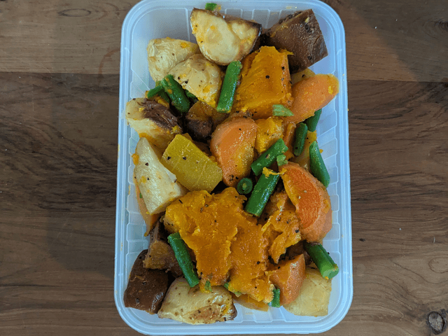 Warm Roasted Vegetables Salad