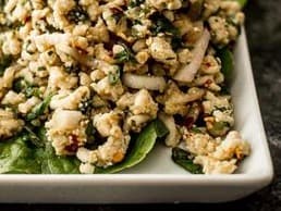 Lime & Lemongrass Chicken Larb w/Noodles