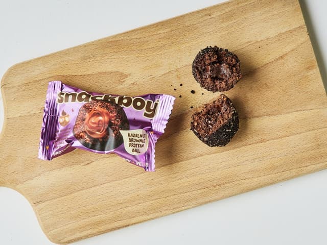 Hazelnut Brownie Protein Ball