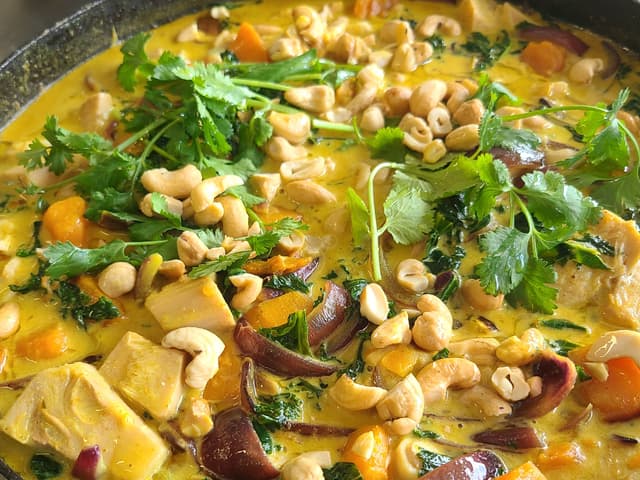 Sweet Potato & Jackfruit Curry