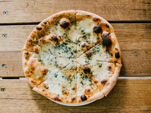 Confit Garlic Pizza