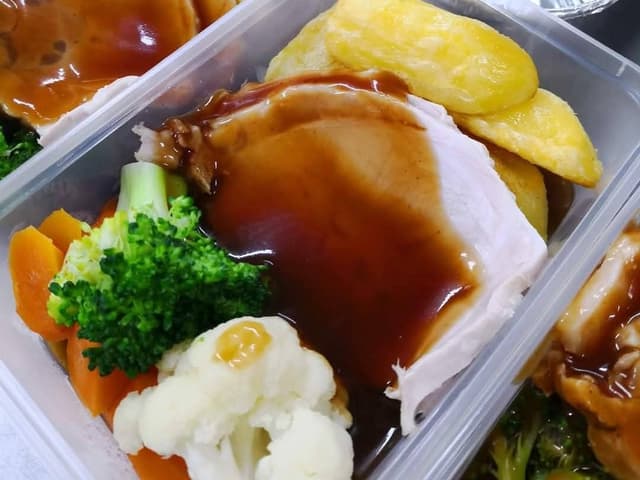 Roast Pork Dinner (Gluten Free)