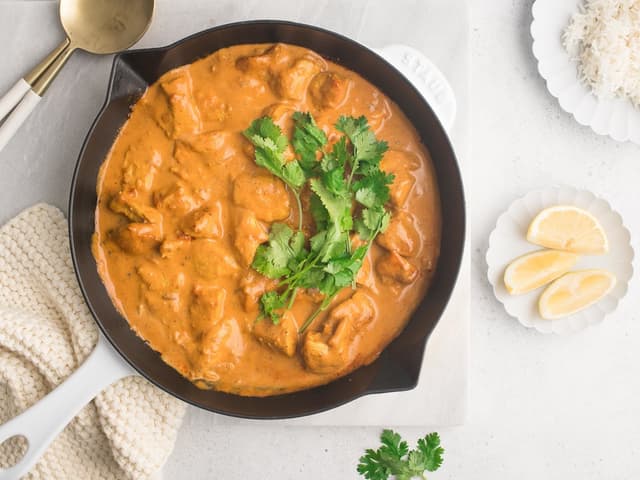 Butter Chicken with Brown Rice