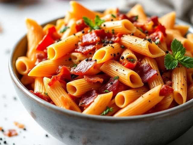 Bacon Tomato Pasta