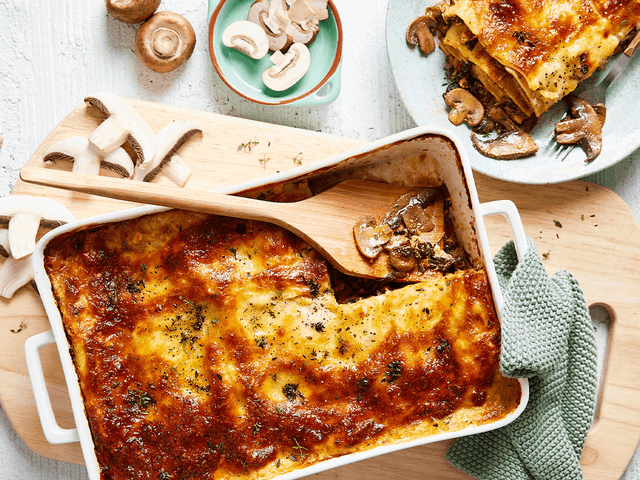 Mushroom Lasagne FROZEN