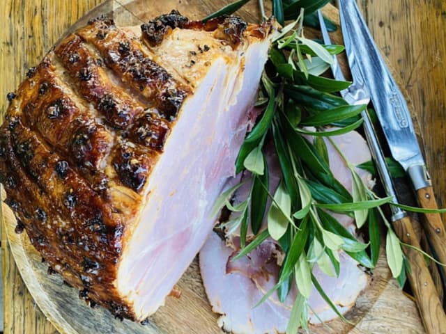 Honey & Orange Glazed Ham Boneless