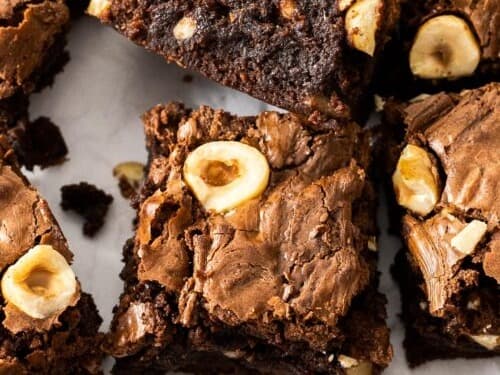 Chocolate Hazelnut Brownie