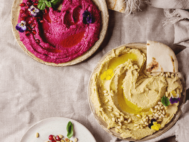 Mixed Dips and Fruit Paste