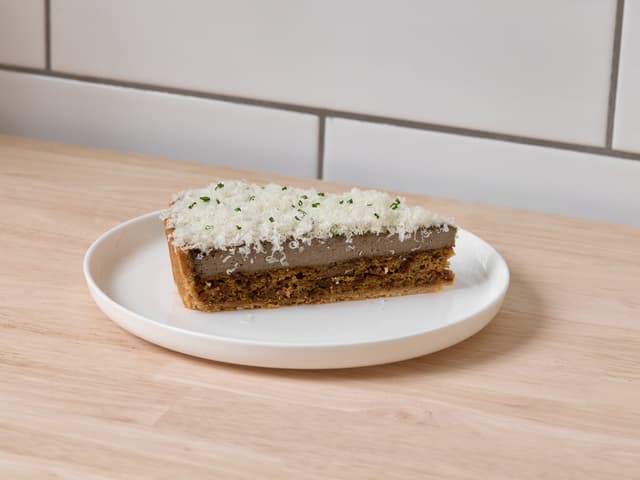 Mushroom and Parmesan Tart (slice)