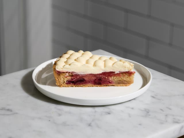 Plum and Rosemary Tart (Slice)