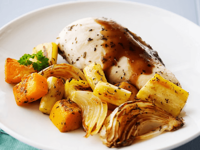 Roast Chicken with Vegetables