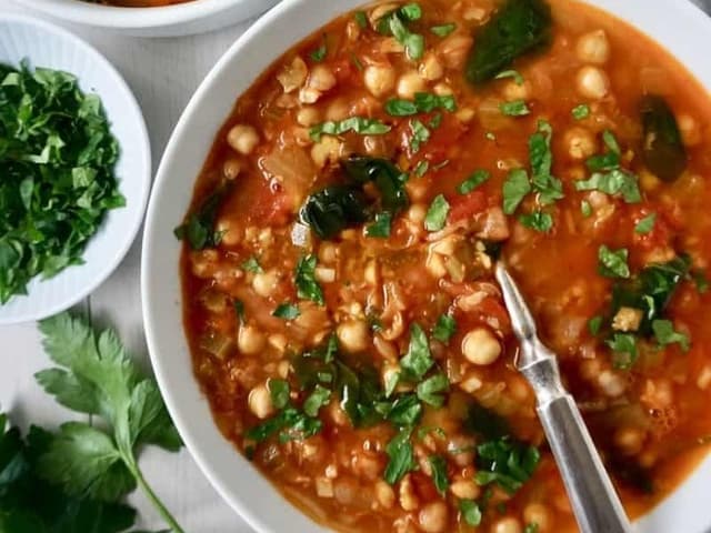 Bombay Chickpea Soup