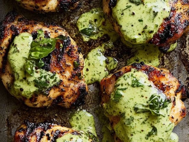 GREEN GODDESS CHICKEN