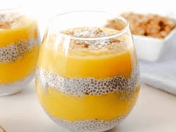Mango, Pineapple & Passionfruit Chia Pudding