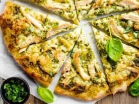 Pesto Chicken Pizza