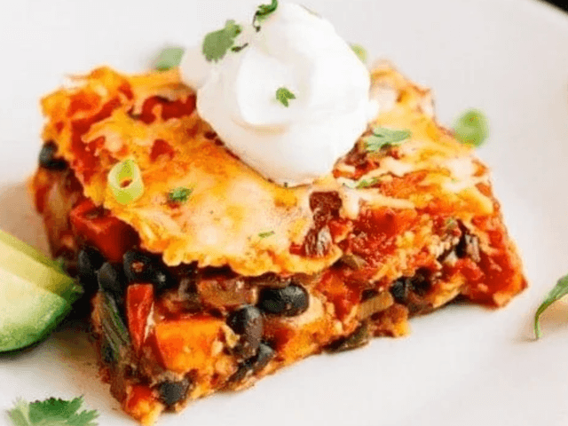 Sweet Potato Enchilada Stack (250g)