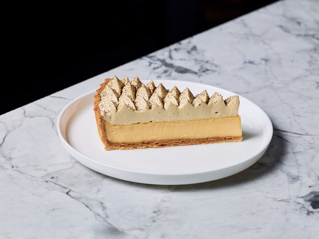 Hojicha and Honey Tart (Slice)