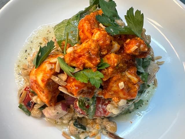 Harissa Chicken & Roasted Vegetable Cous Cous Salad