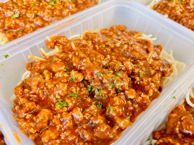 Maintain - Turkey Bolognese with Gluten Free Pasta