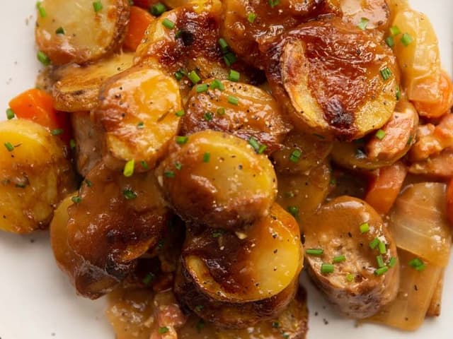 Lamb Sausage Casserole