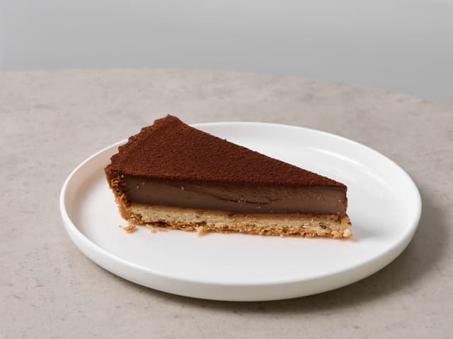 Chocolate, Earl Grey and Caraway Tart (Slice)