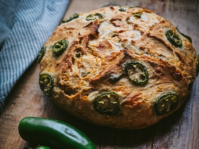 Blue Corn Jalapeno Bread