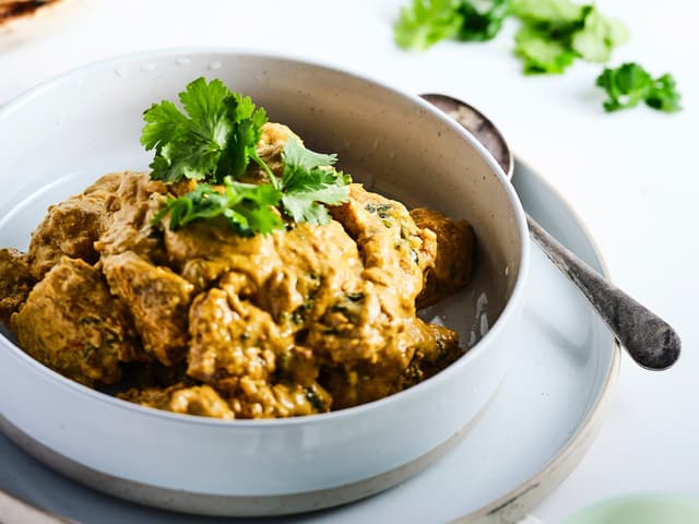 Malaysian Chicken Curry with Rice