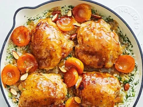Apricot Chicken & Vegetables