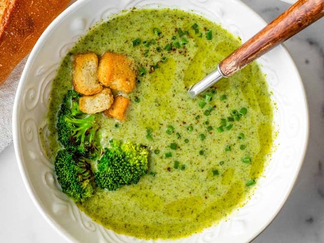 Cream of Broccoli Soup
