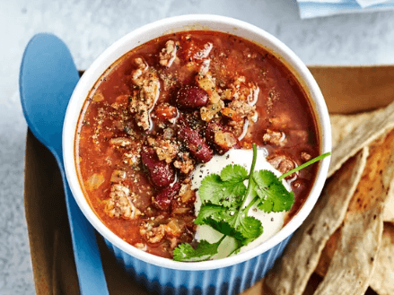 Beef Chilli con Carne Soup