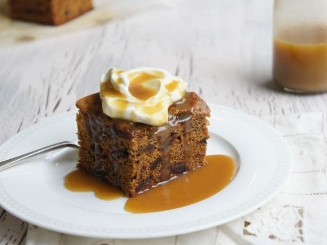 Sticky Date Pudding with Butterscotch Sauce