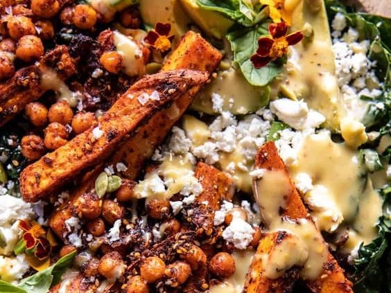 HONEY MUSTARD SWEET POTATO SALAD