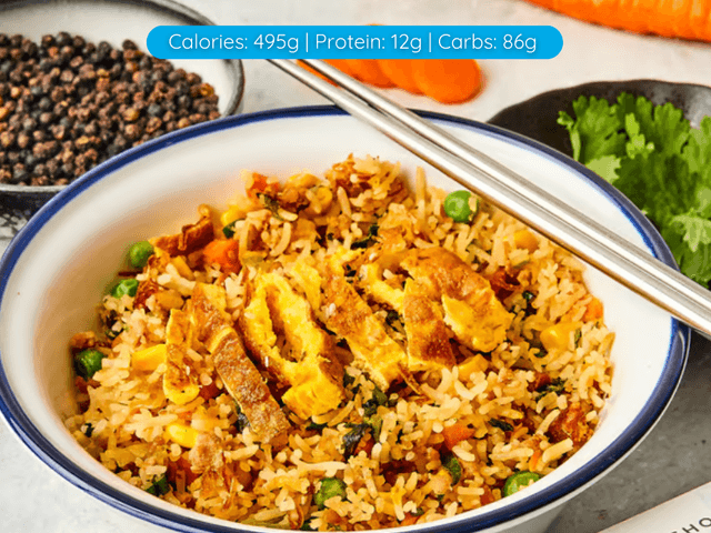 Pork & Chorizo Fried Rice - Frozen