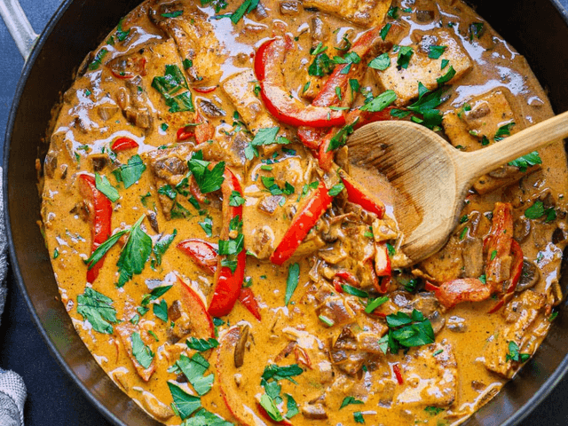 FROZEN Tofu Paprikash