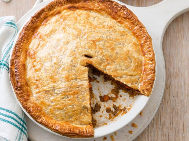 Beef Mince Pot Pie