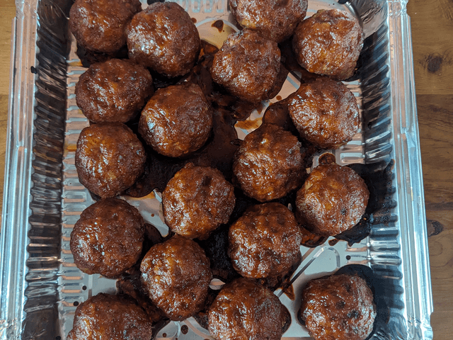 Glazed Beef Meatballs | GF - DF - Halal
