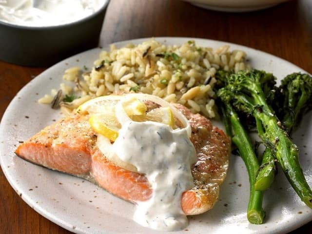 Salmon & Asparagus Risotto