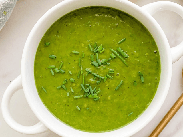 FROZEN Spinach and Cauliflower Soup