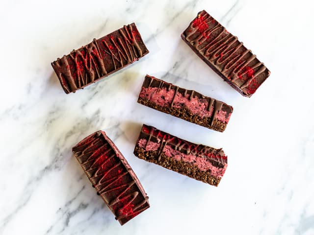 Cherry Ripe Slice (VG/GF) (FROZEN)