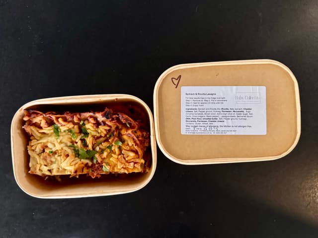 Spinach and Ricotta Lasagna